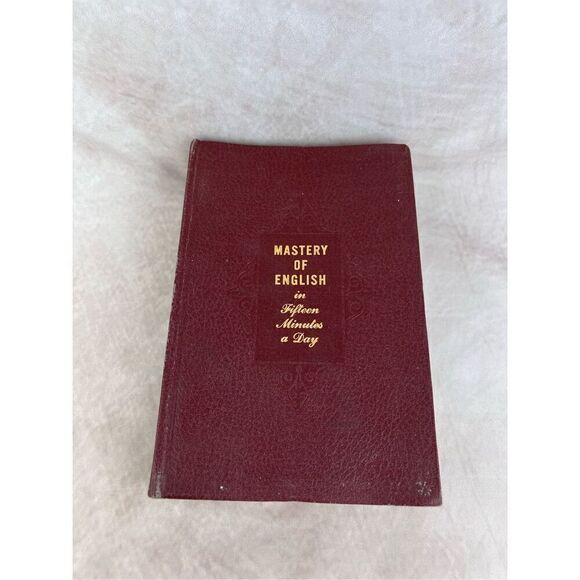 Vintage Mastery of English Book 1940 - Picture 1 of 6